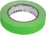 Tape, Gaffer's Tape, 1" Fluorescent Green
