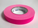 Tape, Gaffer's Tape, 1" Fluorescent Pink