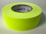 Tape, Gaffer's Tape, 2" Fluorescent Yellow