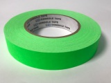 Tape, Paper, 1" Fluorescent Green