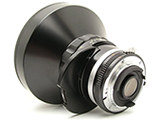 Nikkor 8mm / f2.8 fisheye 35mm lens