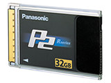Panasonic P2 card, 32GB (w/camera)