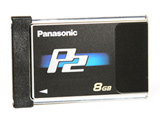 Panasonic P2 card, 8GB (w/camera)
