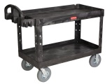 Rubbermaid Heavy-Duty 2 Shelf Utility Cart
