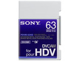 Sony PDVM-63HD, DVCAM for HD Tape