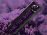 Enola Gaye Wire Pull Smoke Grenade, Purple